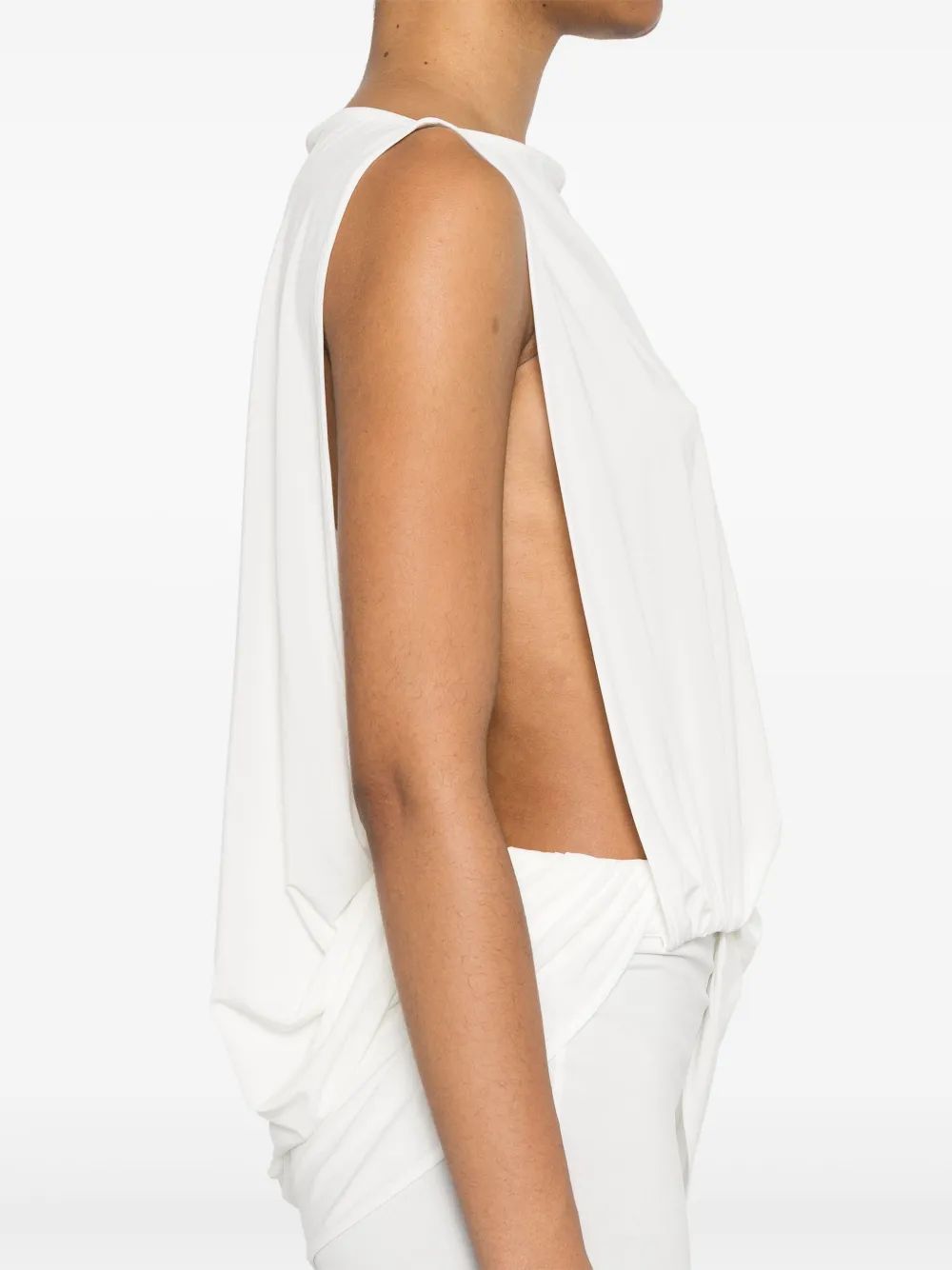 Jacquemus Sm White Peplo Dress