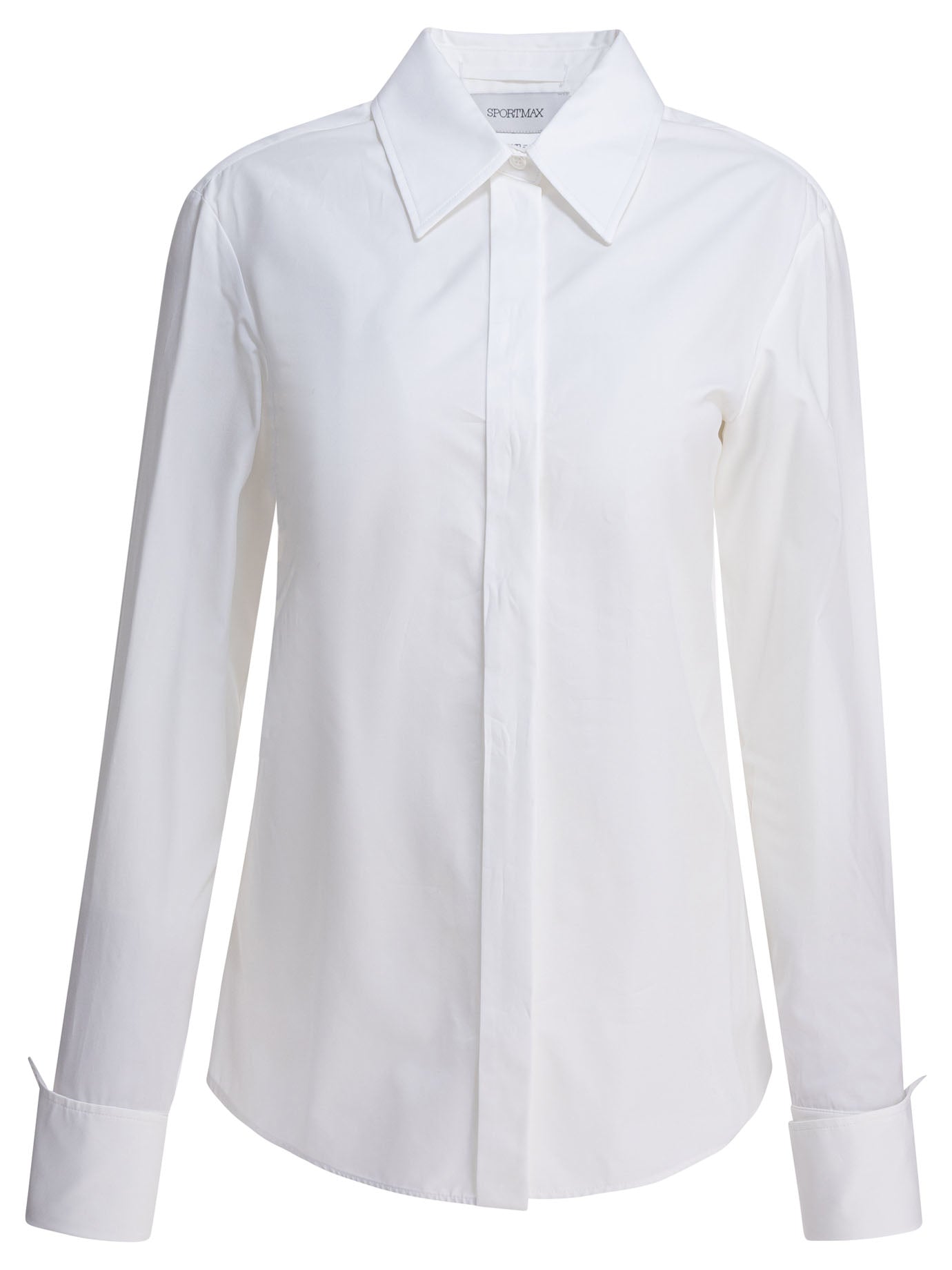 Max Mara Sportmax White Cotton Shirt