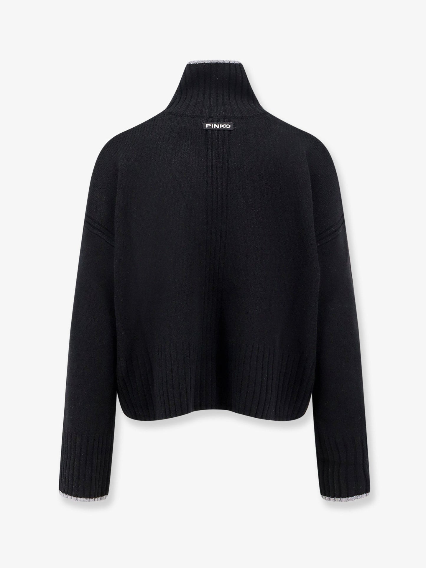 Pinko Falkland Wool And Cashmere Turtleneck Sweater