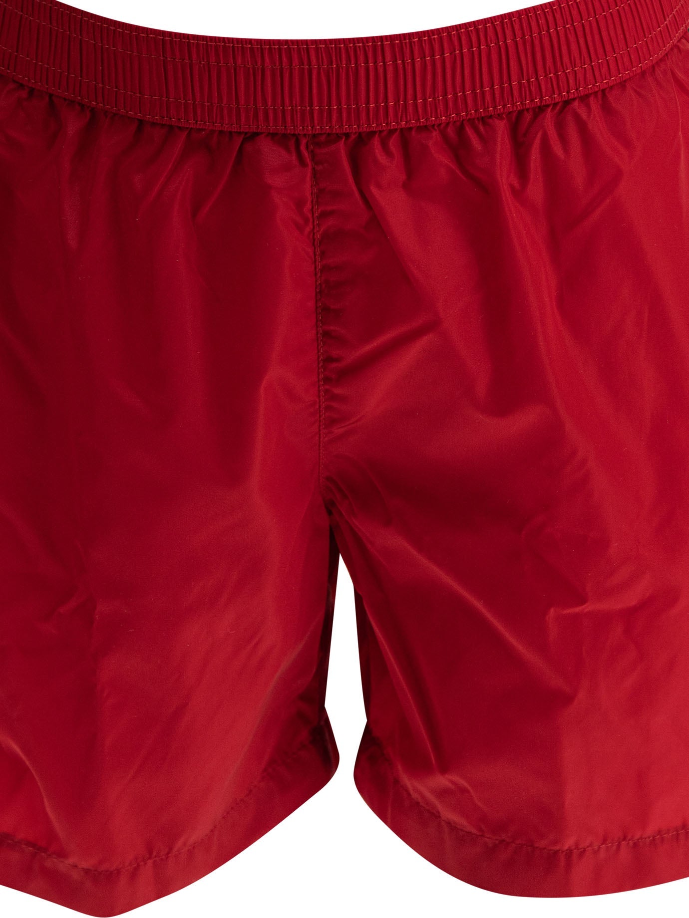 Moncler Kids Swimsuit With Tricolor Trim