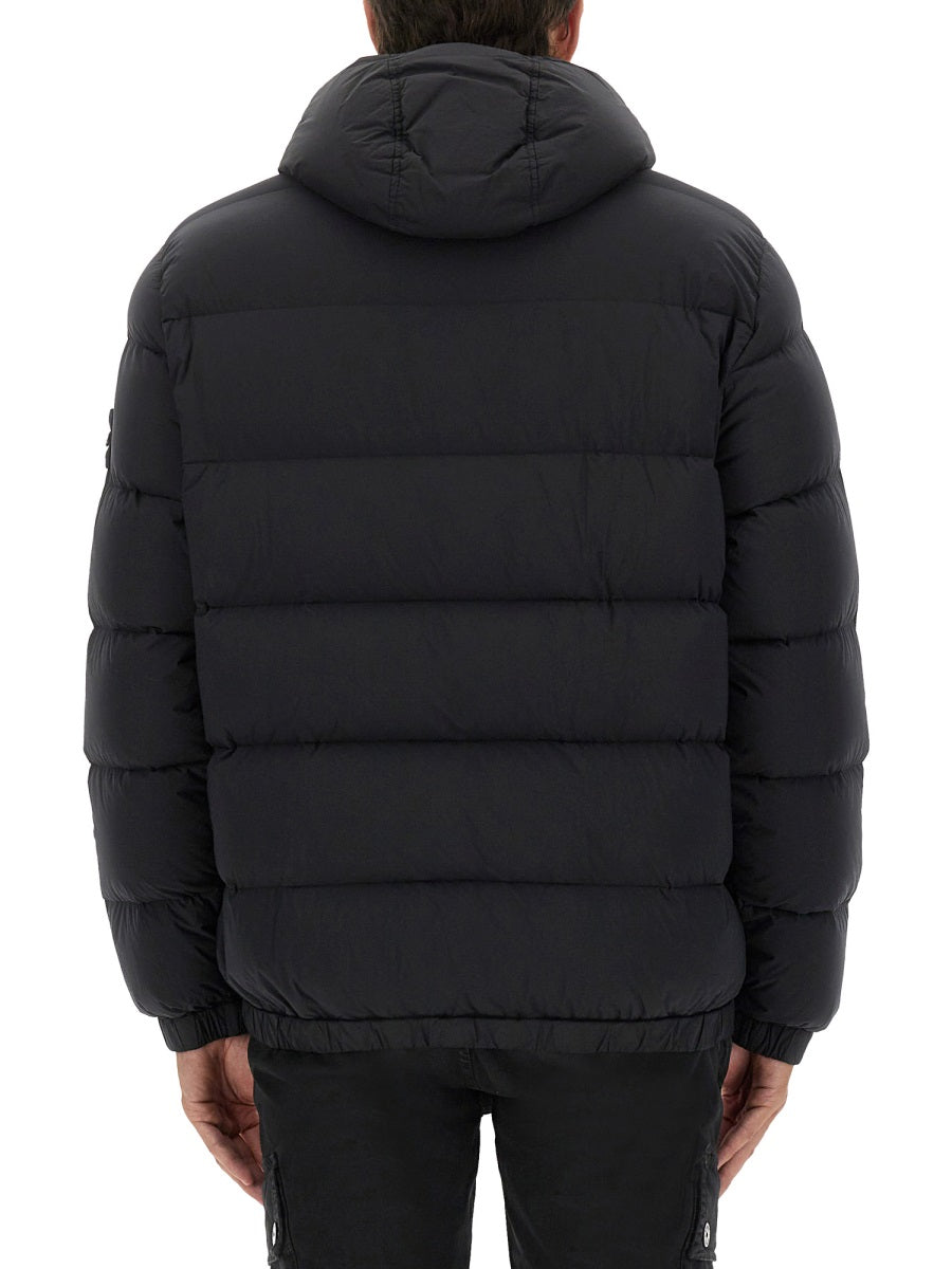Stone Island Hooded Short Down Jacket