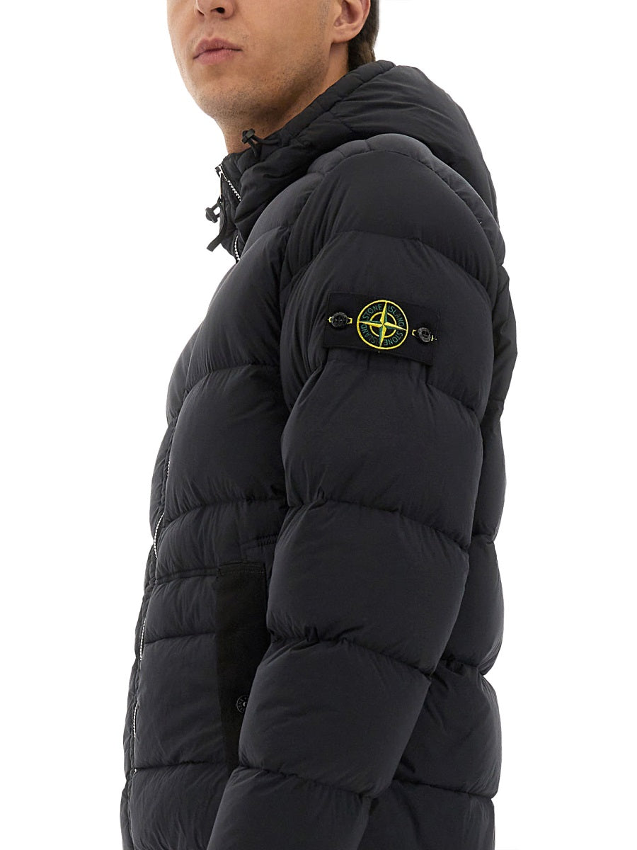 Stone Island Hooded Short Down Jacket