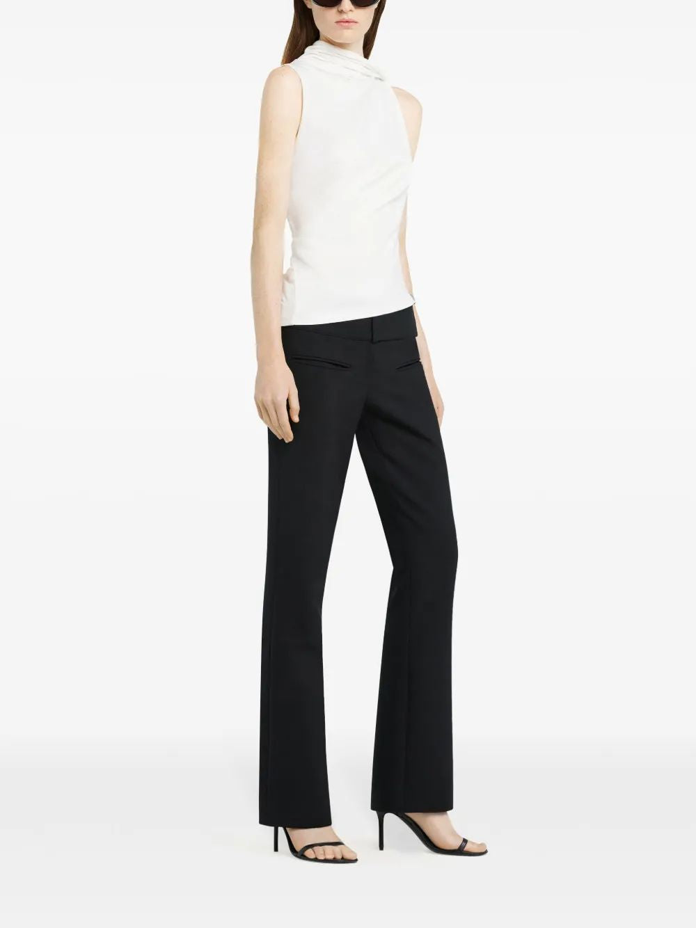 Courregès Sm Twisted White Top