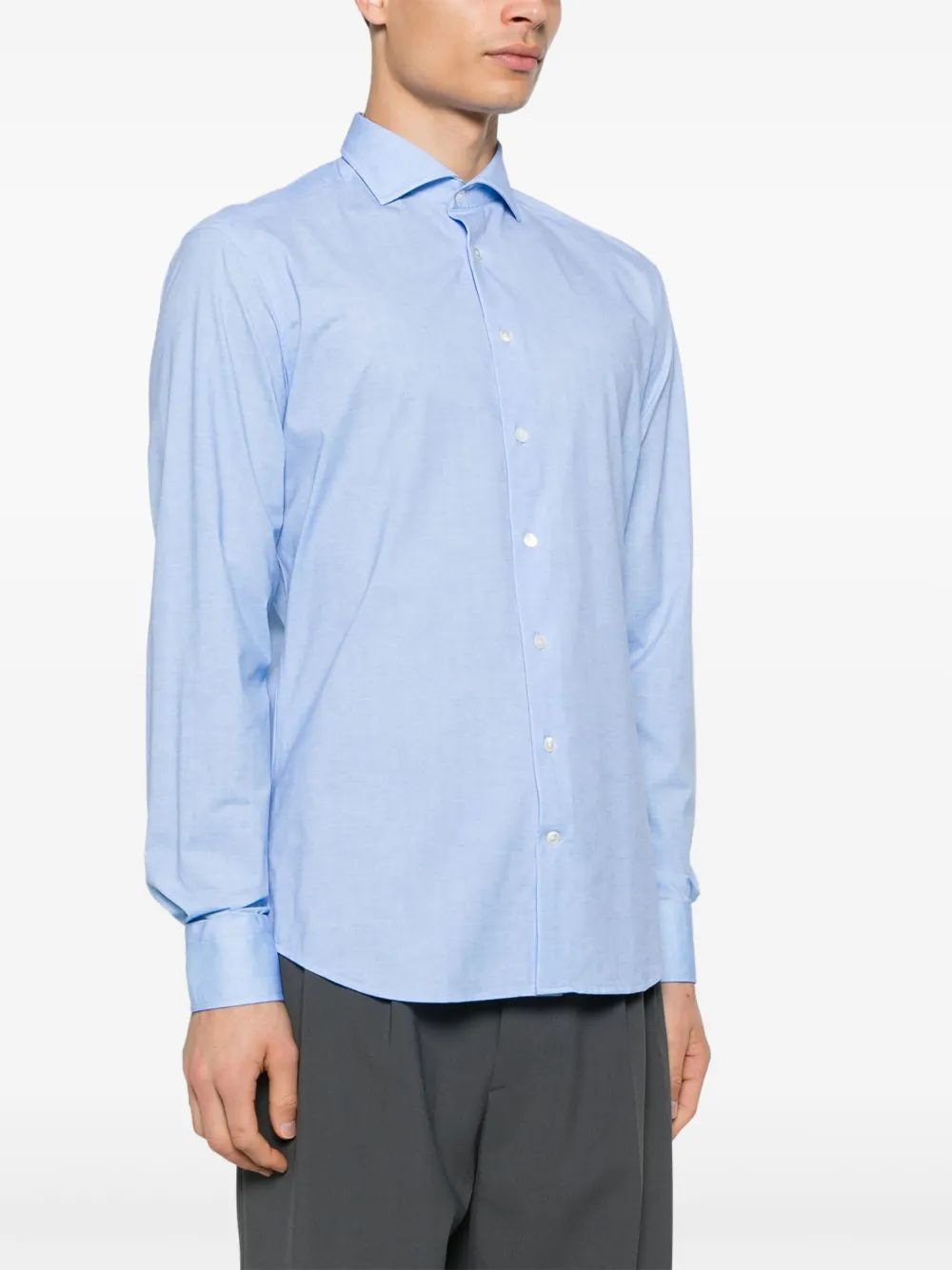 Traiano Milano Cutaway Collar Shirt