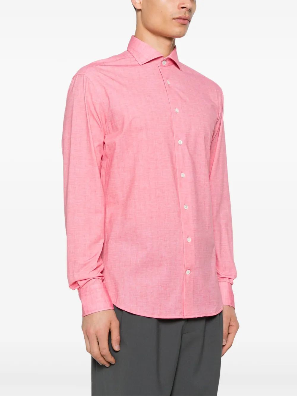 Traiano Milano Cutaway Collar Shirt