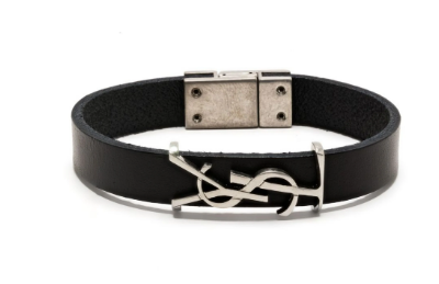 Saint Laurent Black Leather Bijoux