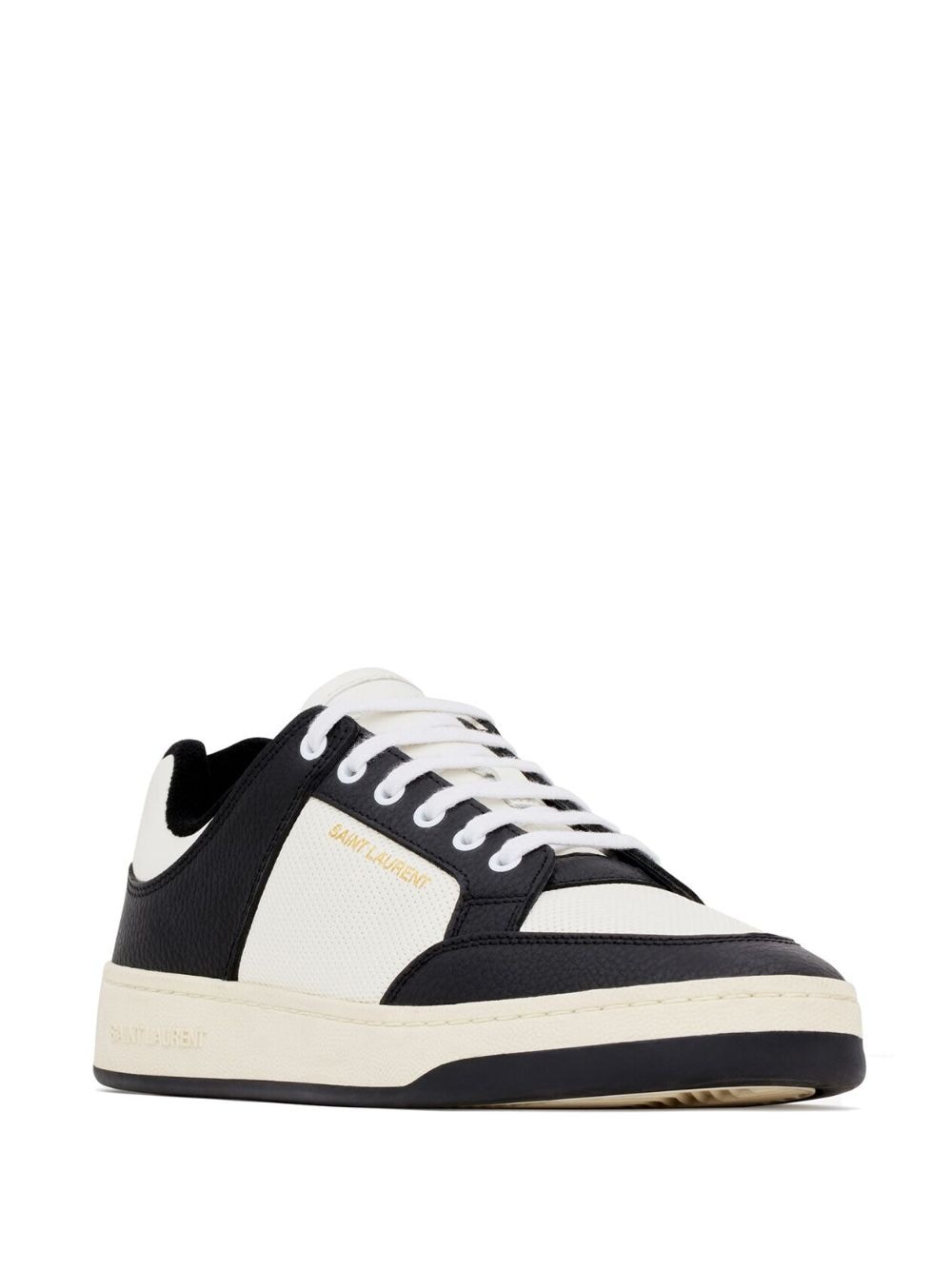 Saint Laurent Sl/61 Leather Sneakers