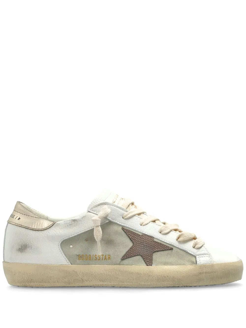 Golden Goose Superstar Sneaker White Platinum Brown