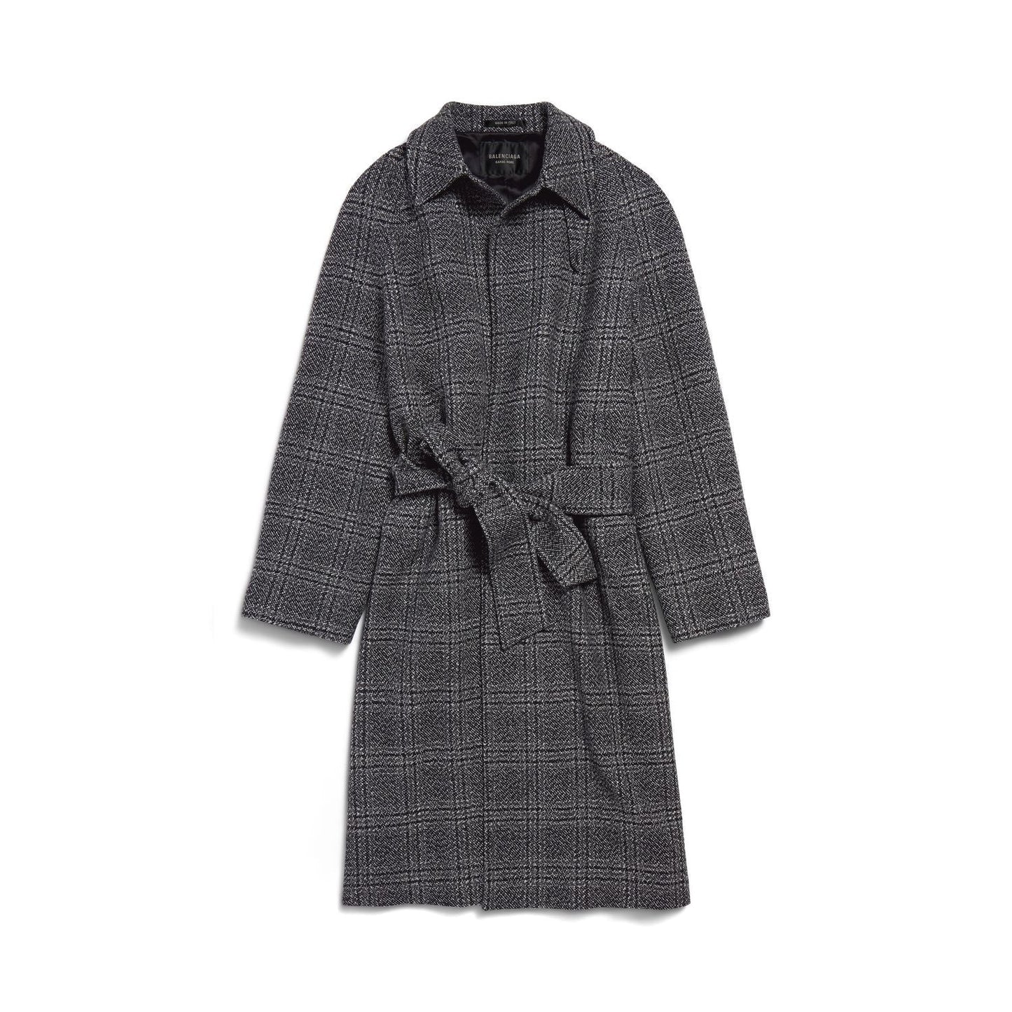 Balenciaga Embroidered Wool Coat