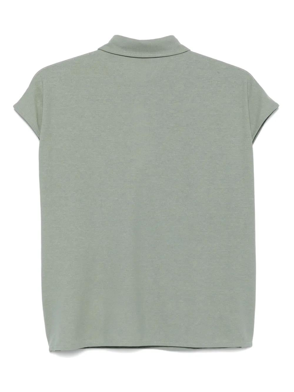 Zanone Light Green Sm Top