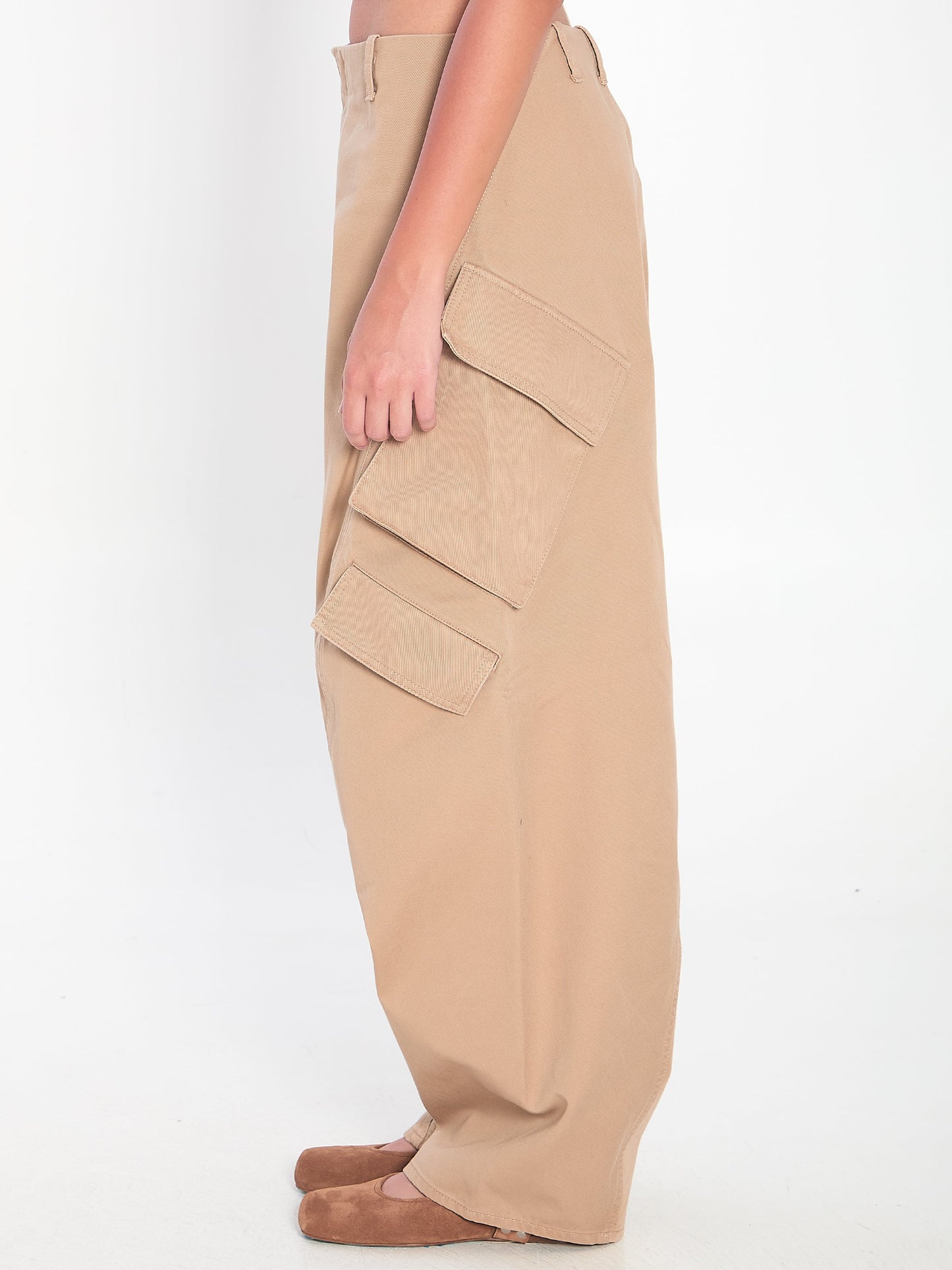 Alaia Rounded Cargo Trousers