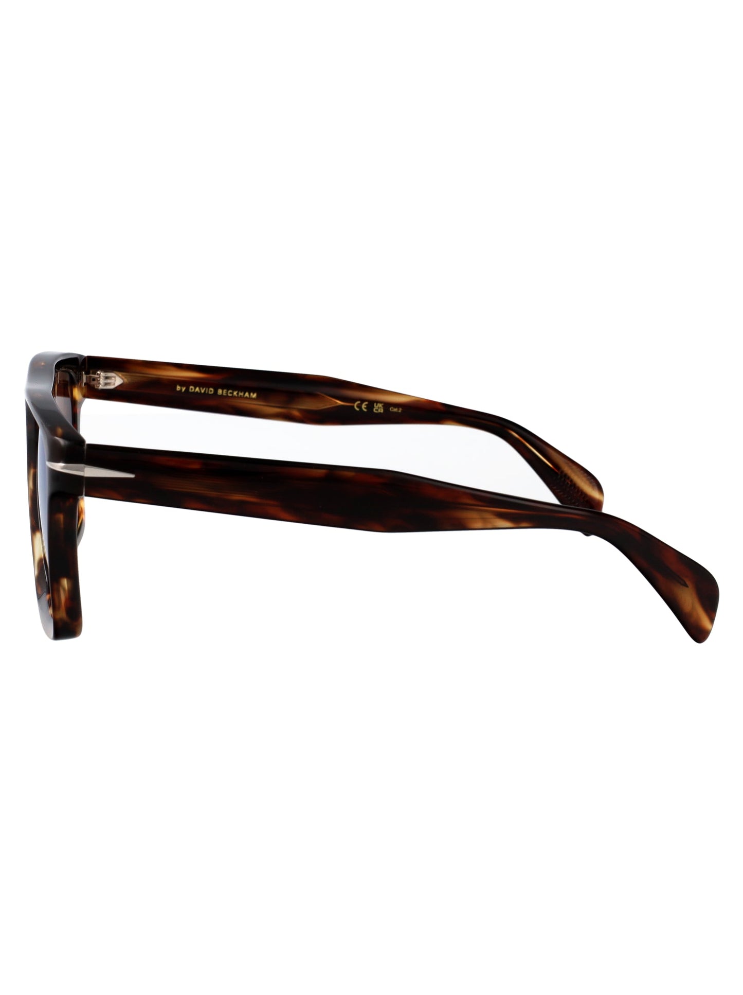 David Beckham Brown Havana Acetate Sunglasses