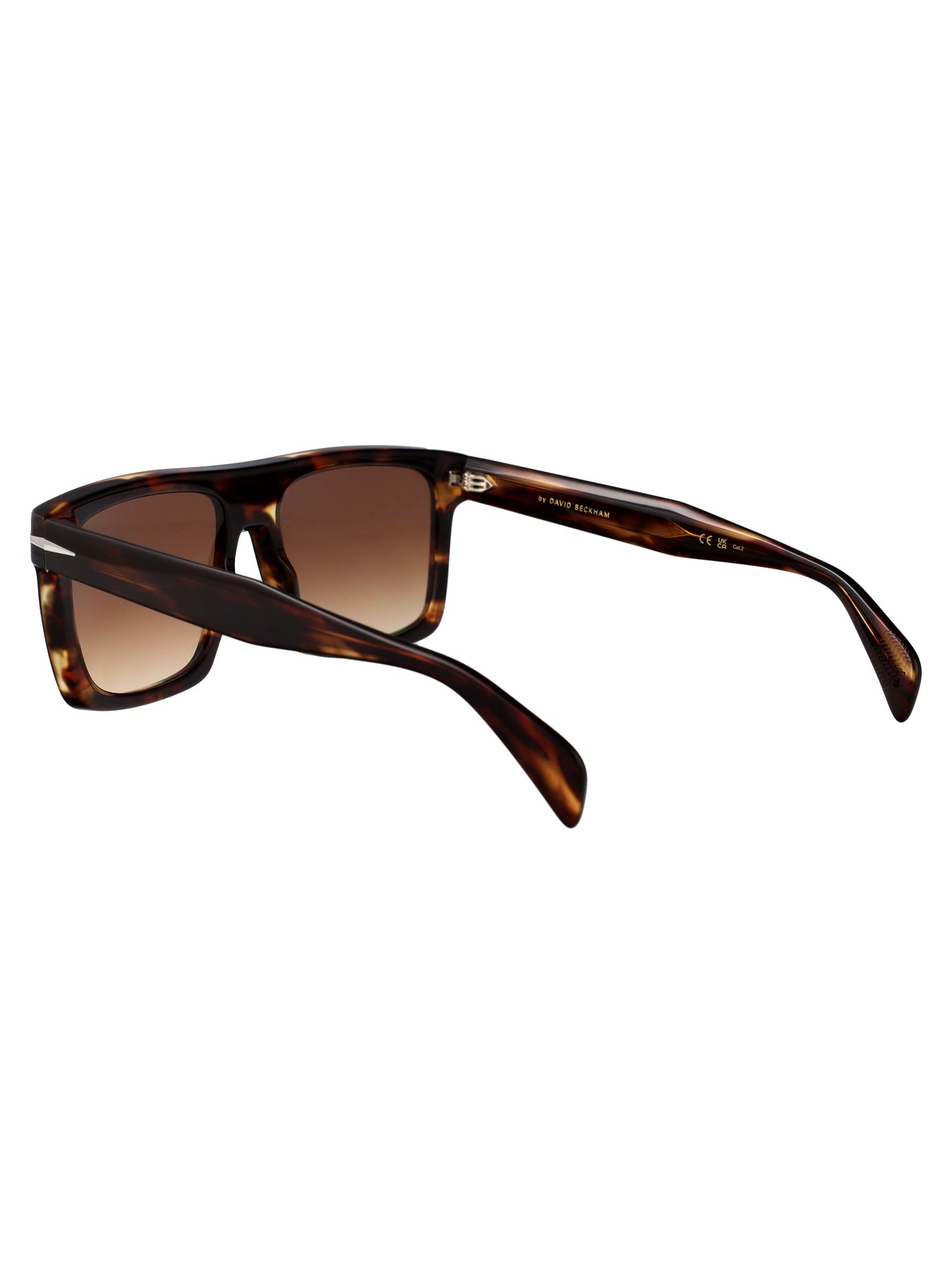 David Beckham Brown Havana Acetate Sunglasses