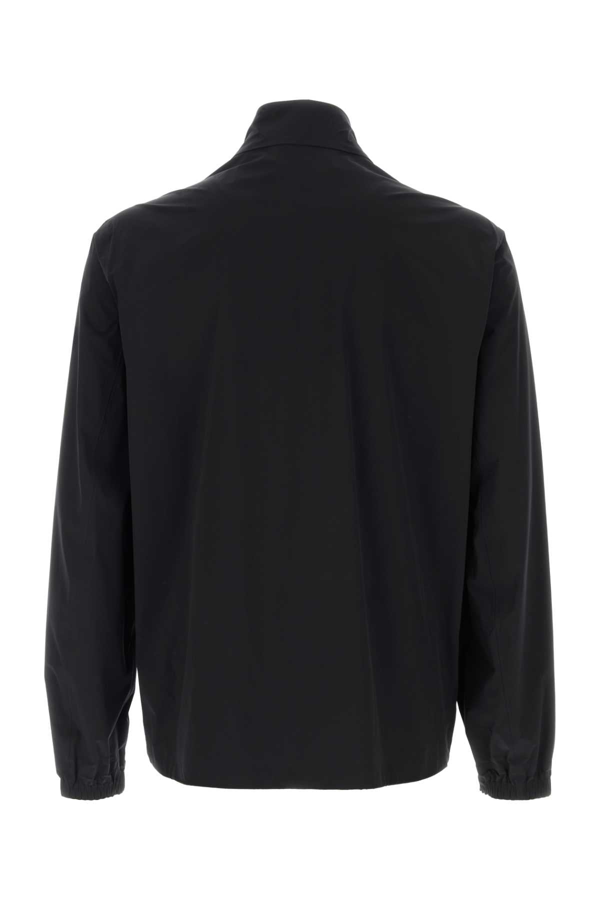 Moncler Black Stretch Nylon Frene Windbreaker