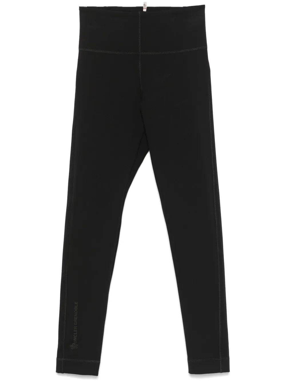 Moncler Grenoble Black Sports Leggings