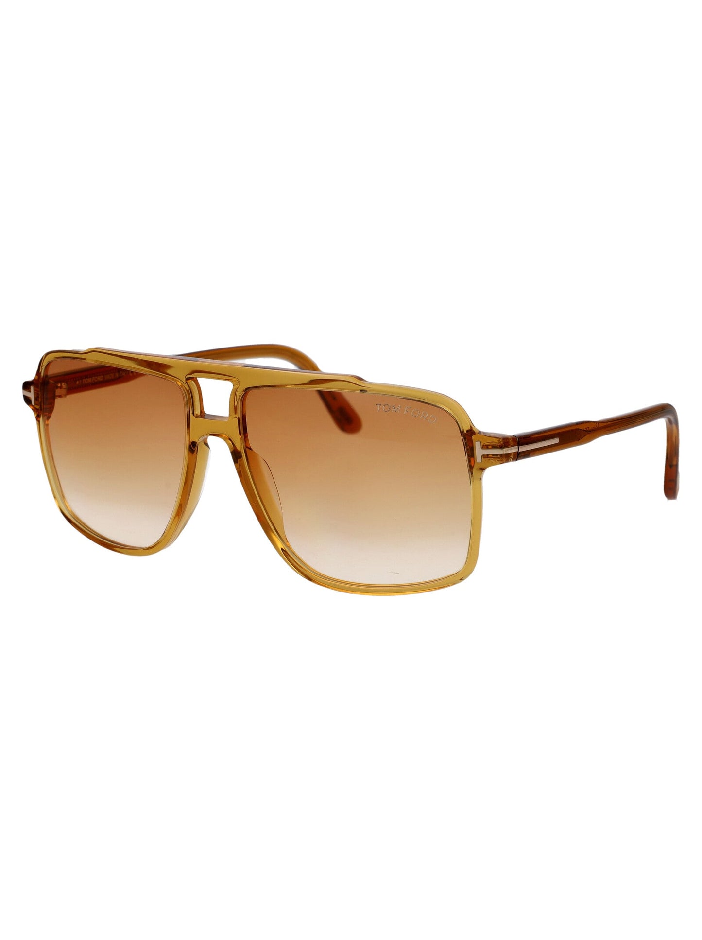 Tom Ford Crystal Orange Acetate Sunglasses