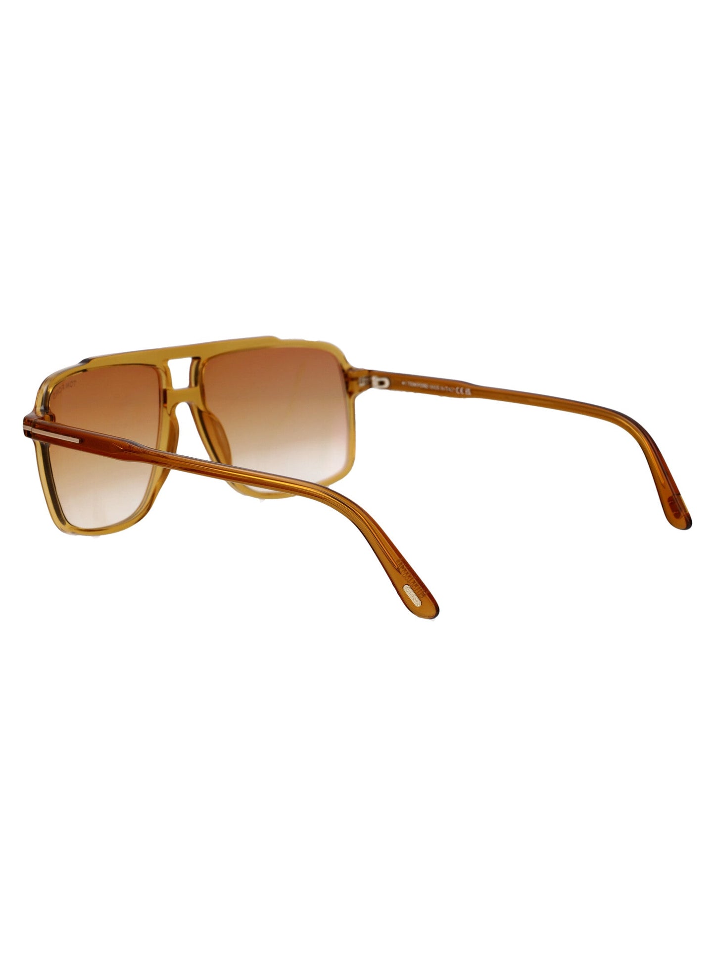 Tom Ford Crystal Orange Acetate Sunglasses