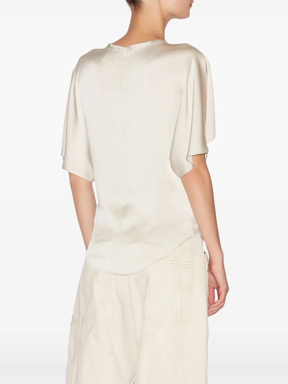 Isabel Marant Mc Karlita Pearl Beige Top