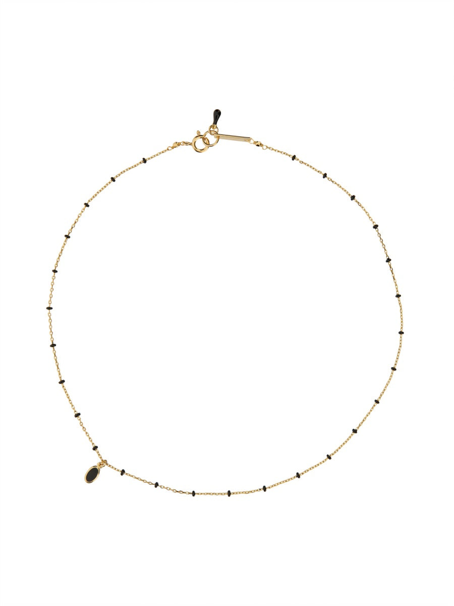 Isabel Marant Black Laiton Necklaces