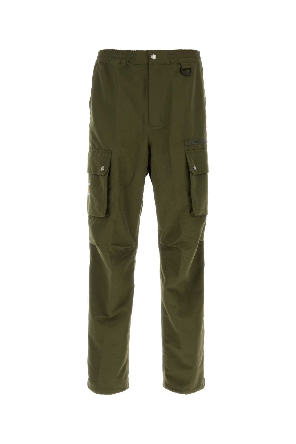 Carhartt Wip Army Green Polyester Irwin Pant
