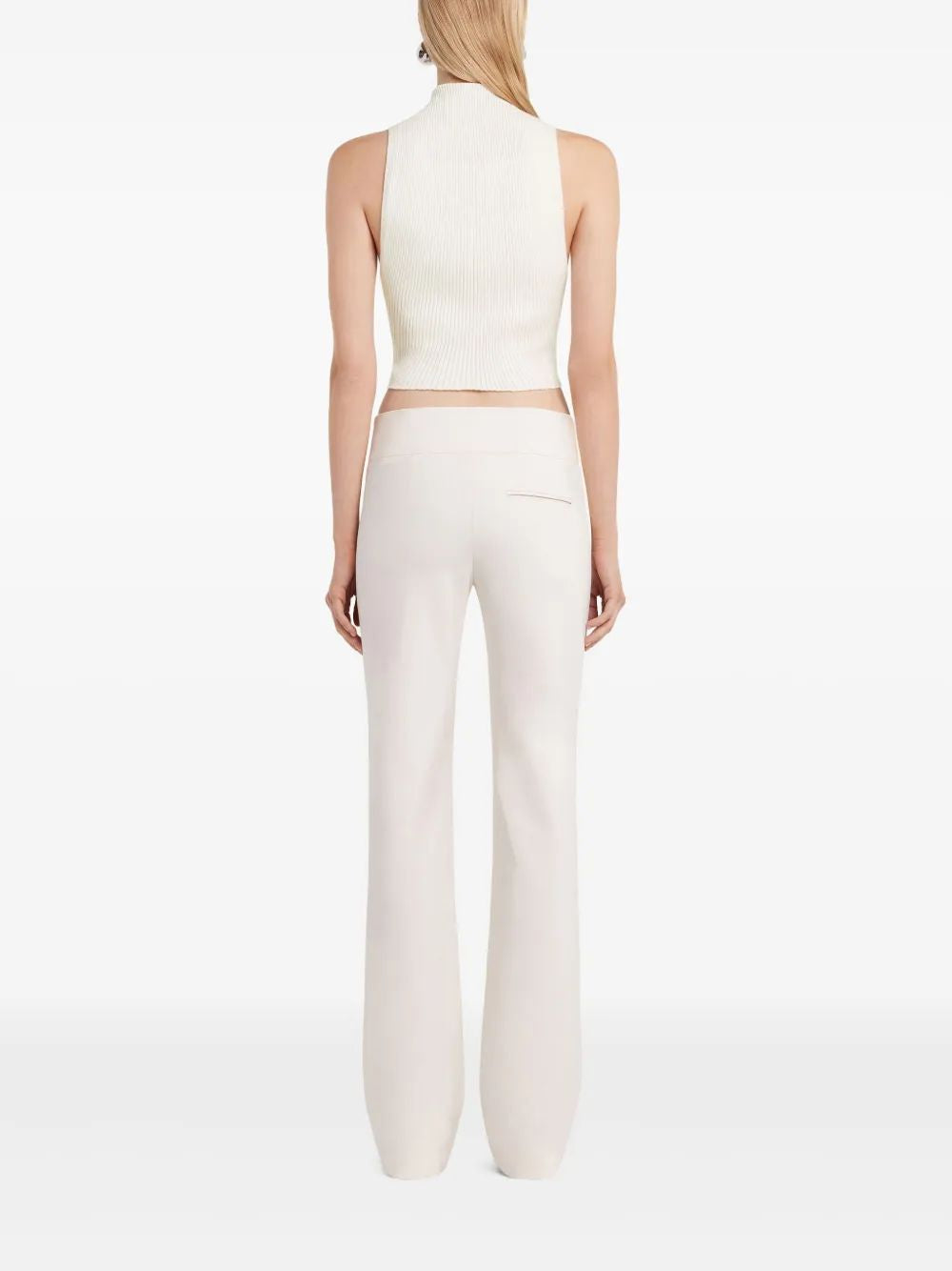 Courregès Sm Natural High Neck Top