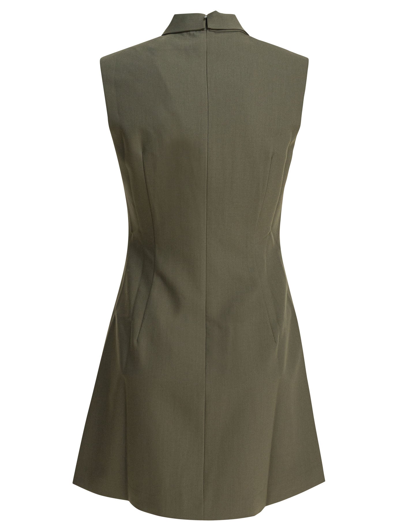 Self-Portrait Twill Mini Dress