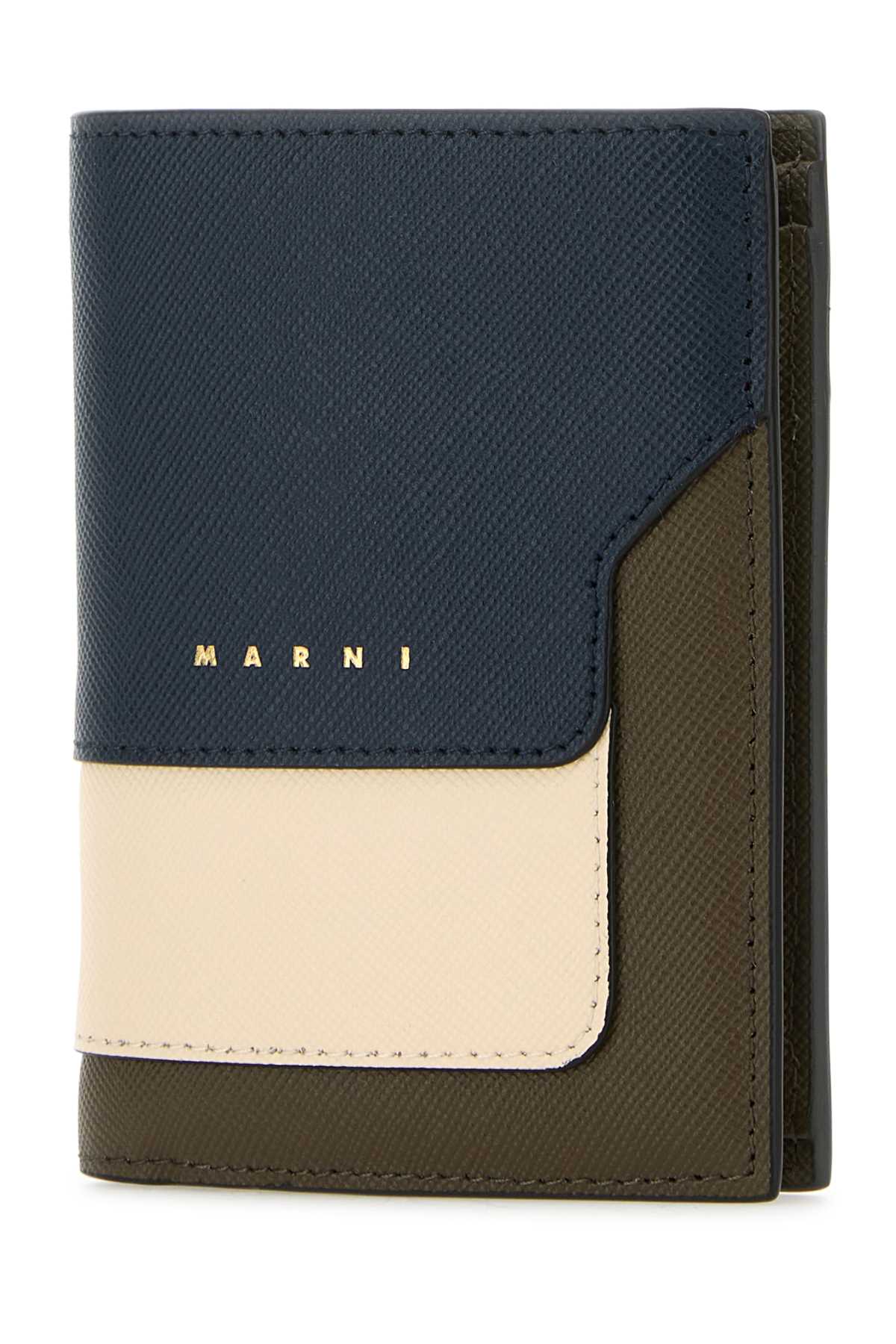 Marni Multicolor Leather Wallet