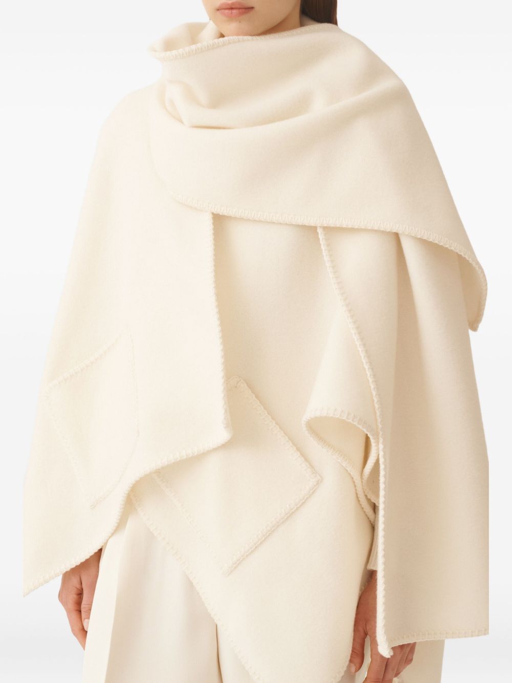 Fabiana Filippi Wool Cape