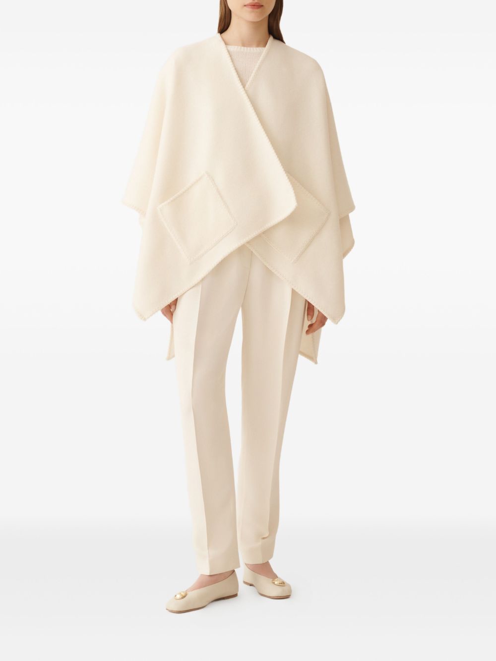 Fabiana Filippi Wool Cape