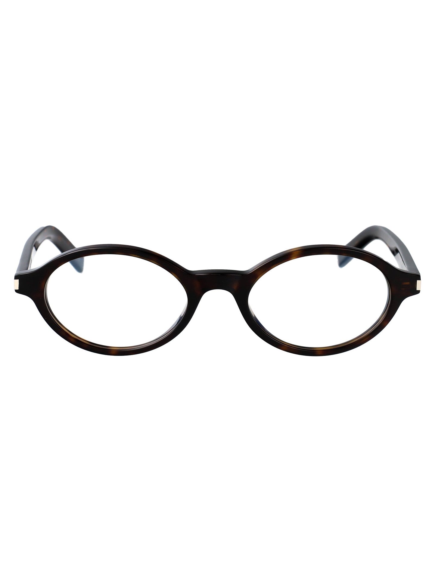 Saint Laurent Havana-Havana-Transparent Acetate Glasses