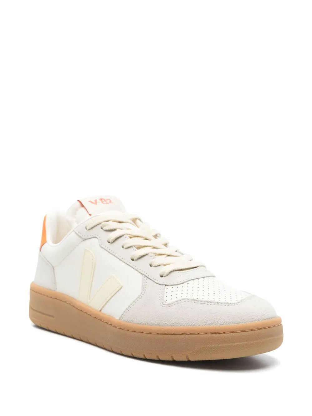 Veja Sneaker V82 Natural V Beig Talon Naranja