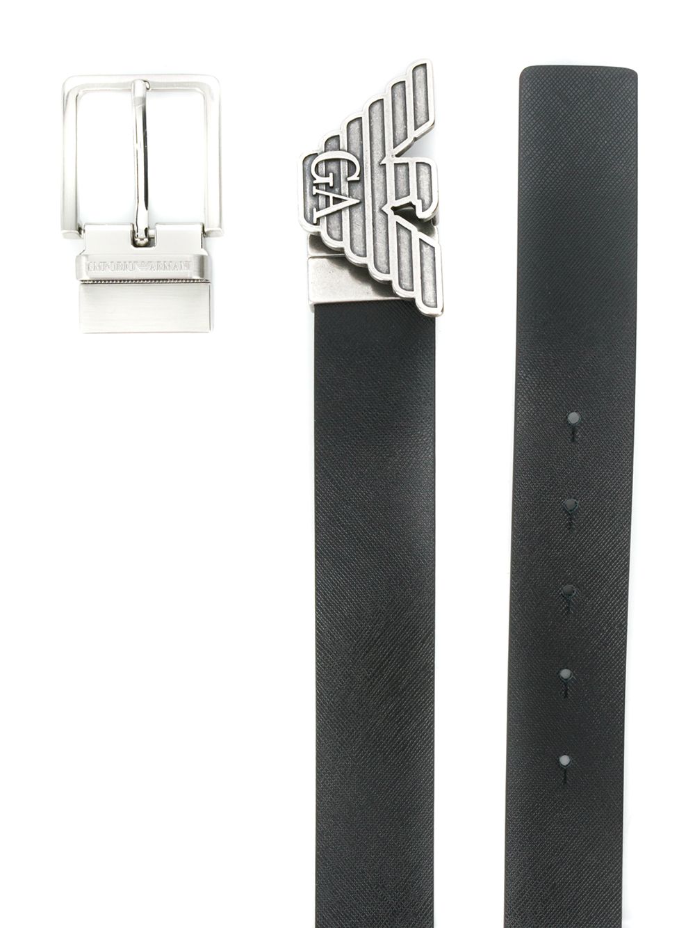 Emporio Armani Leather Belt - Set