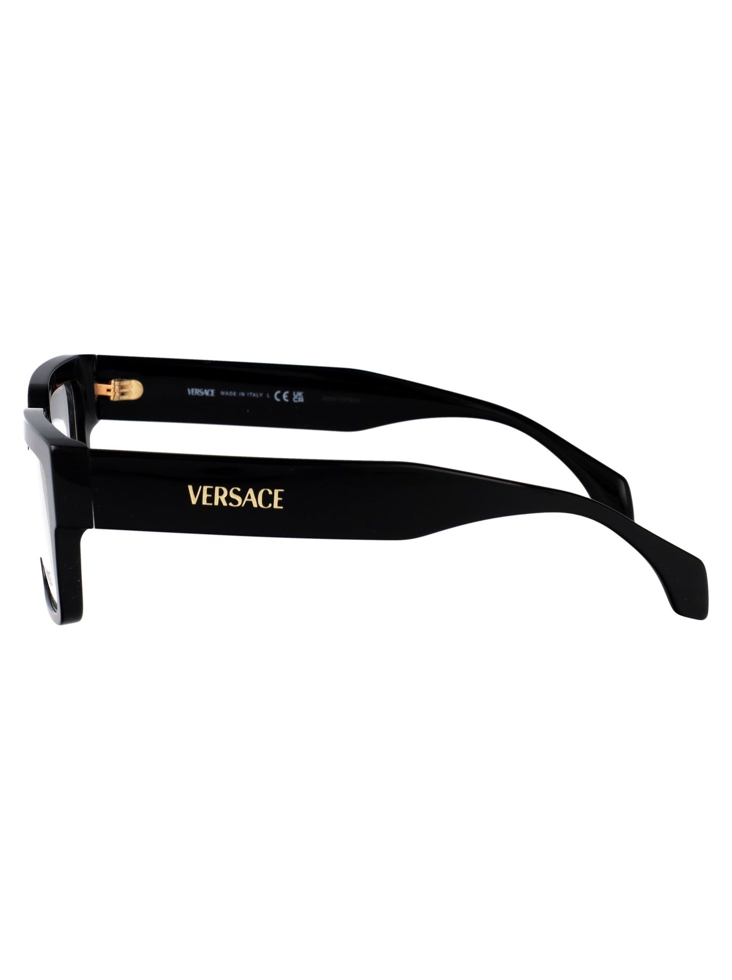 Versace Black Acetate Glasses