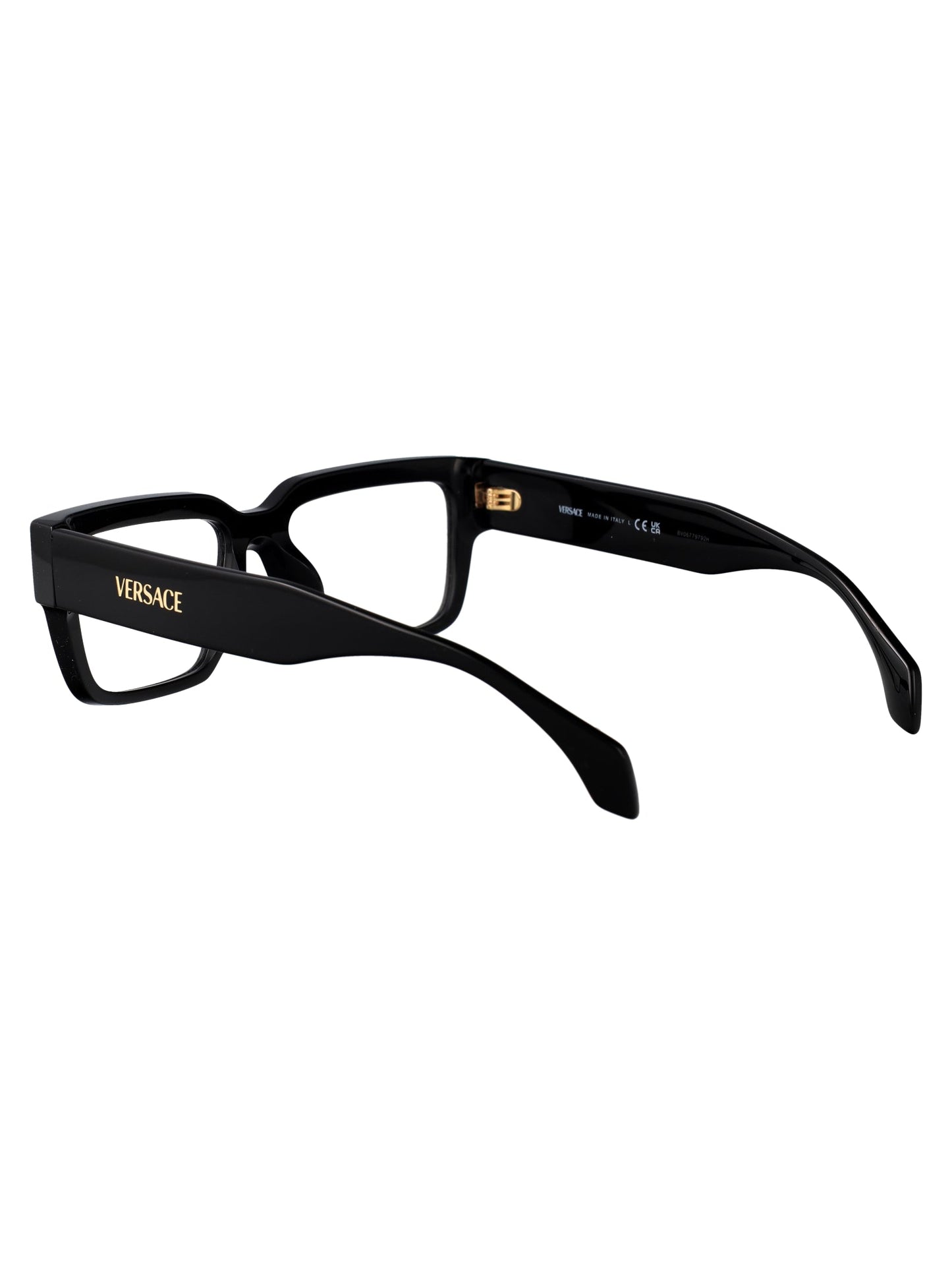 Versace Black Acetate Glasses