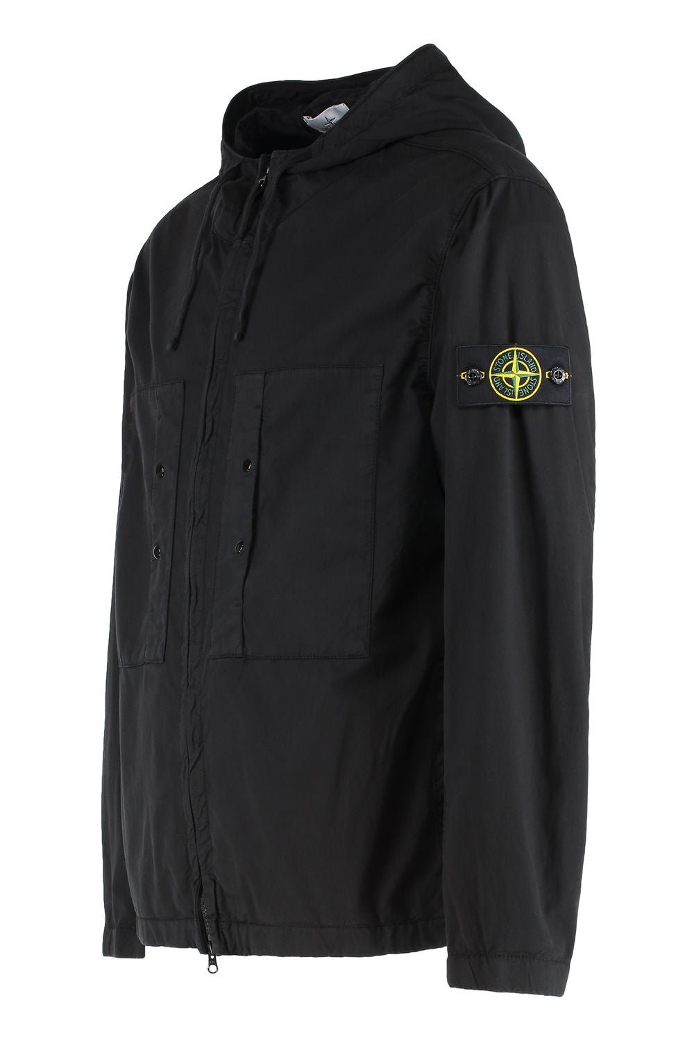 Stone Island Hooded Cotton Jacket