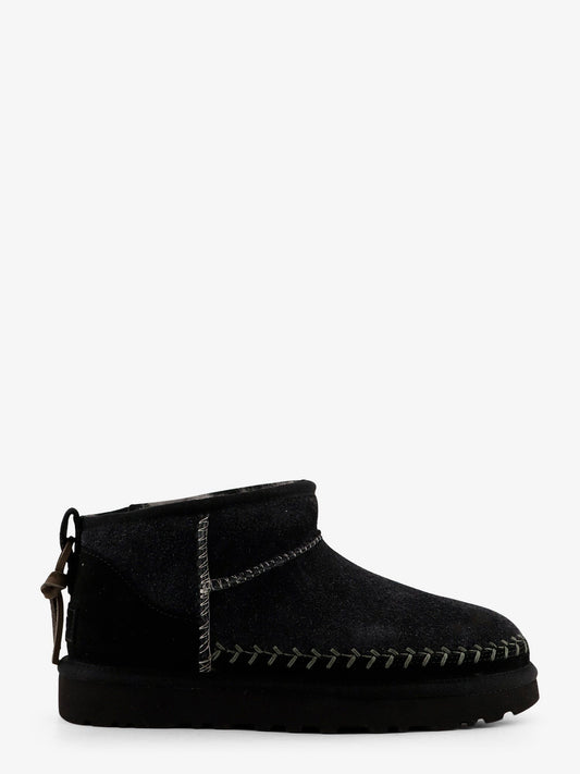 Ugg W Classic Ultra Mini Biarritz Suede Ankle Boots