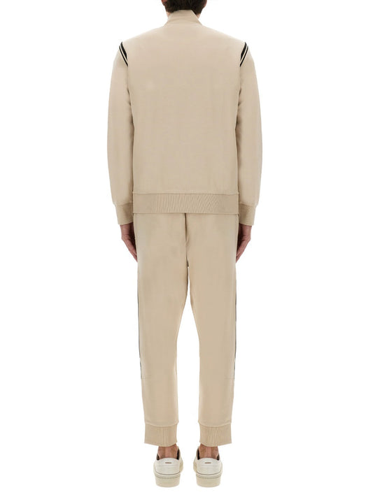 Boss Beige Cotton Track Suit