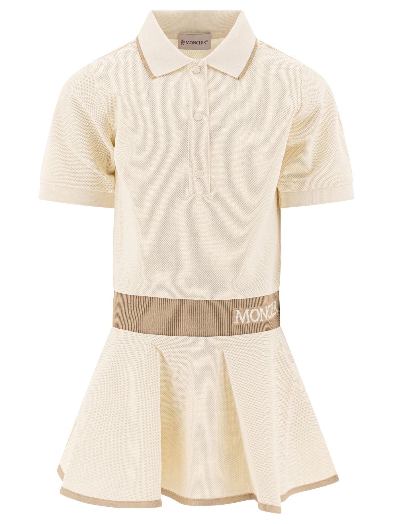 Moncler Kids Piqué Polo Dress