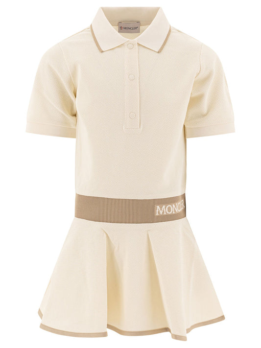 Moncler Kids Piqué Polo Dress