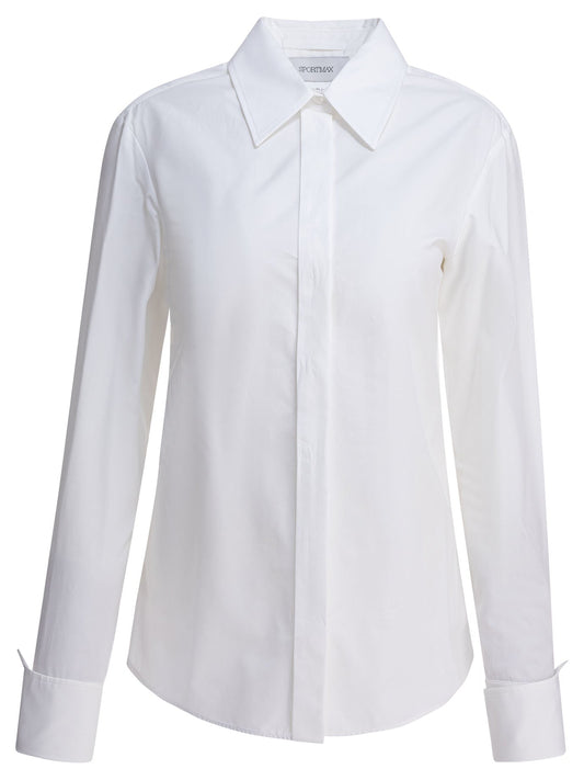 Max Mara Sportmax White Cotton Shirt