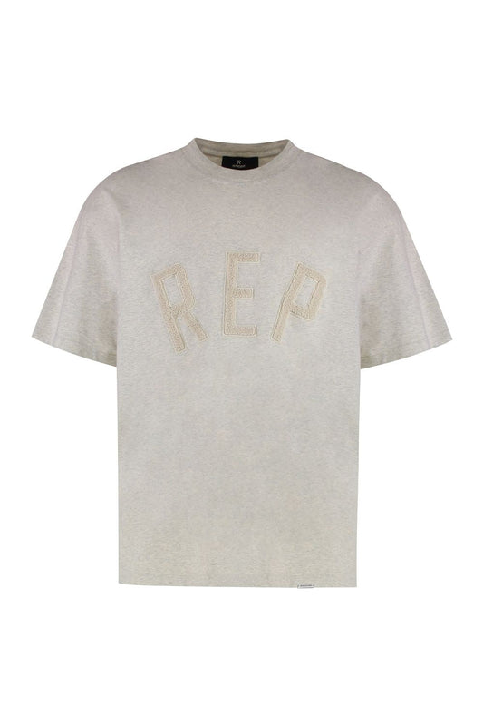 Represent Logo Appliqué T Shirt