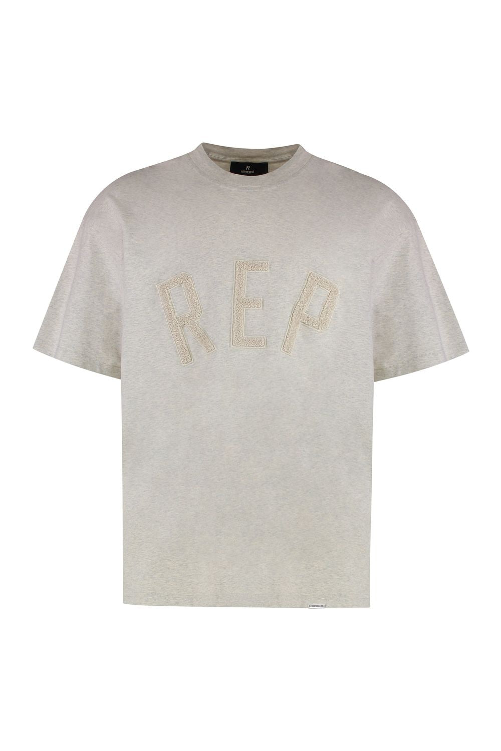Represent Logo Appliqué T Shirt