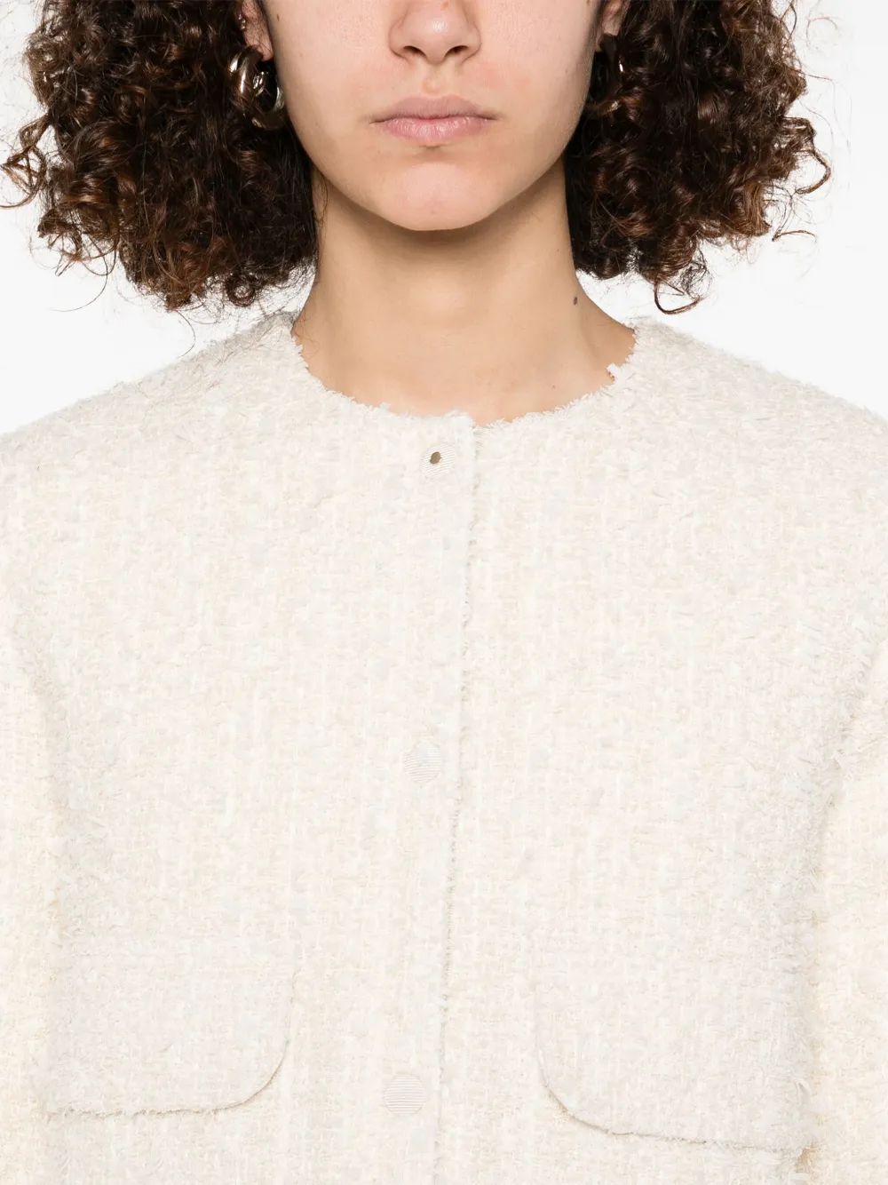 Moncler Dauphin Natural Short Sport Jacket