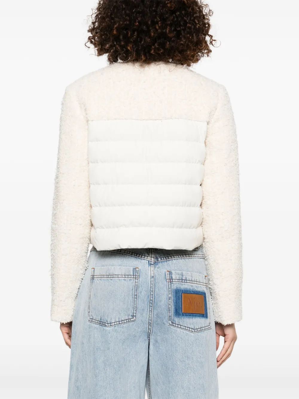 Moncler Dauphin Natural Short Sport Jacket