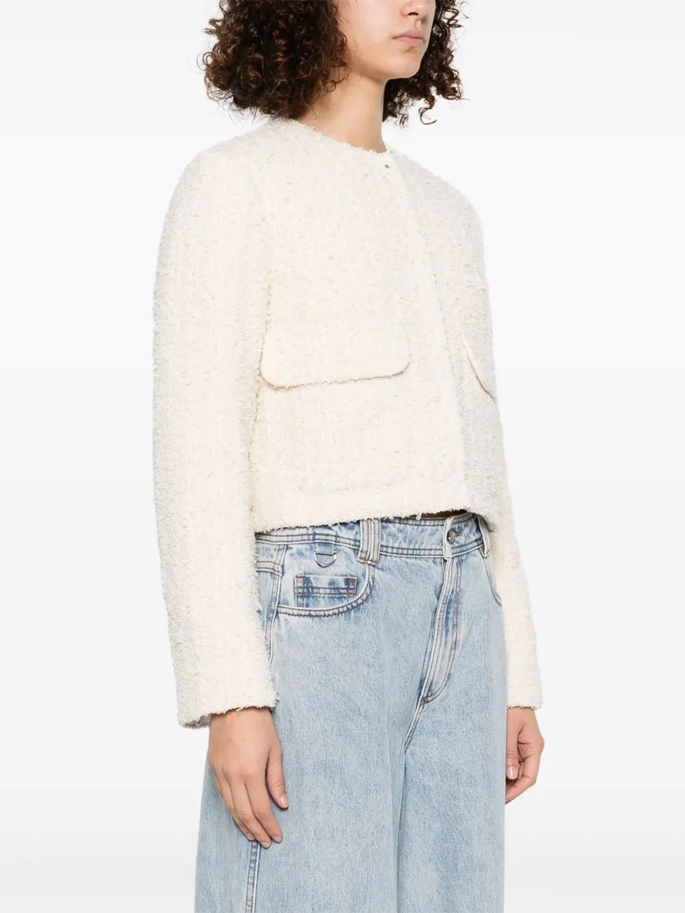 Moncler Dauphin Natural Short Sport Jacket