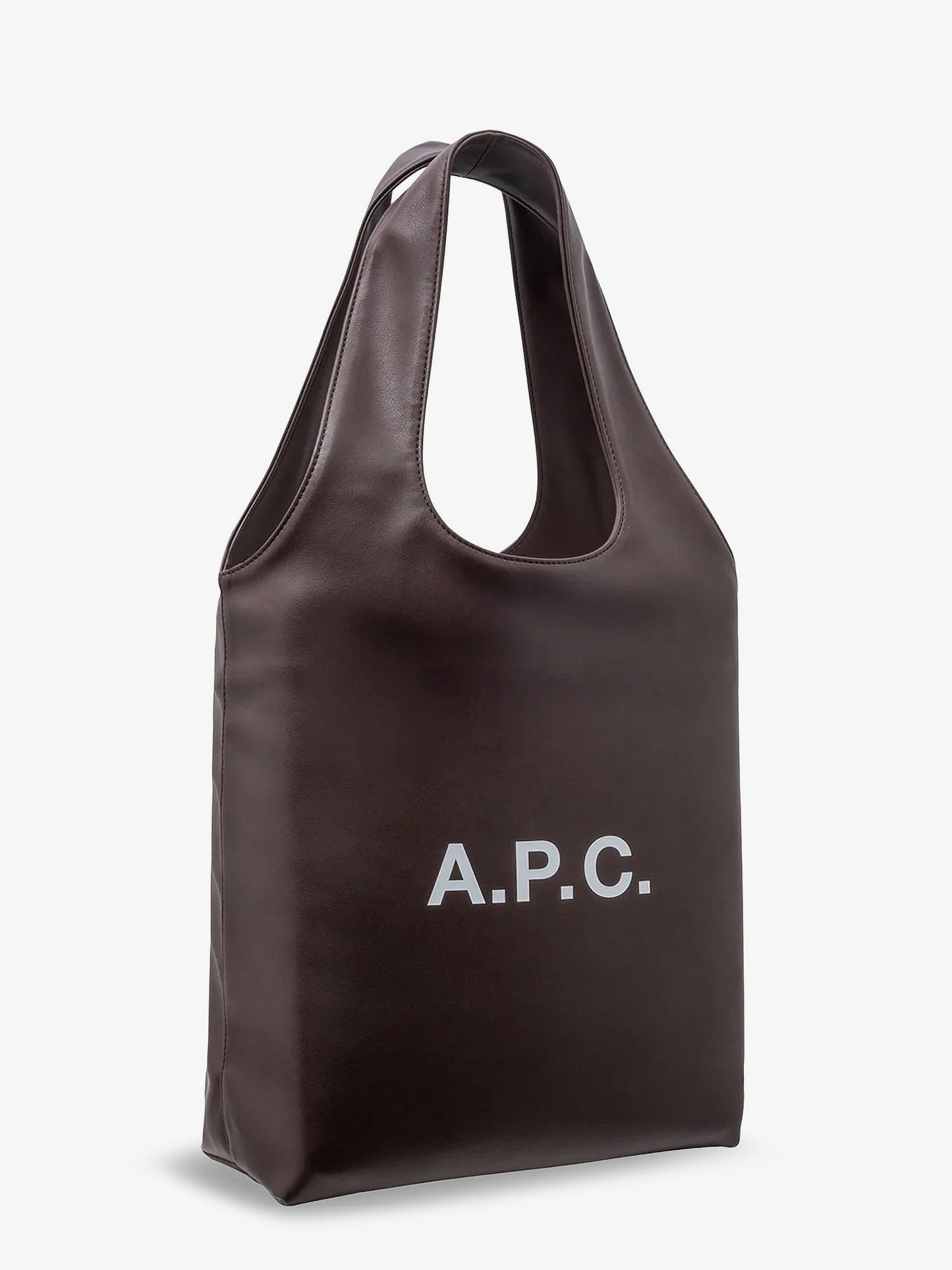A.p.c. Tote Ninon Small Leather Shopping Bag