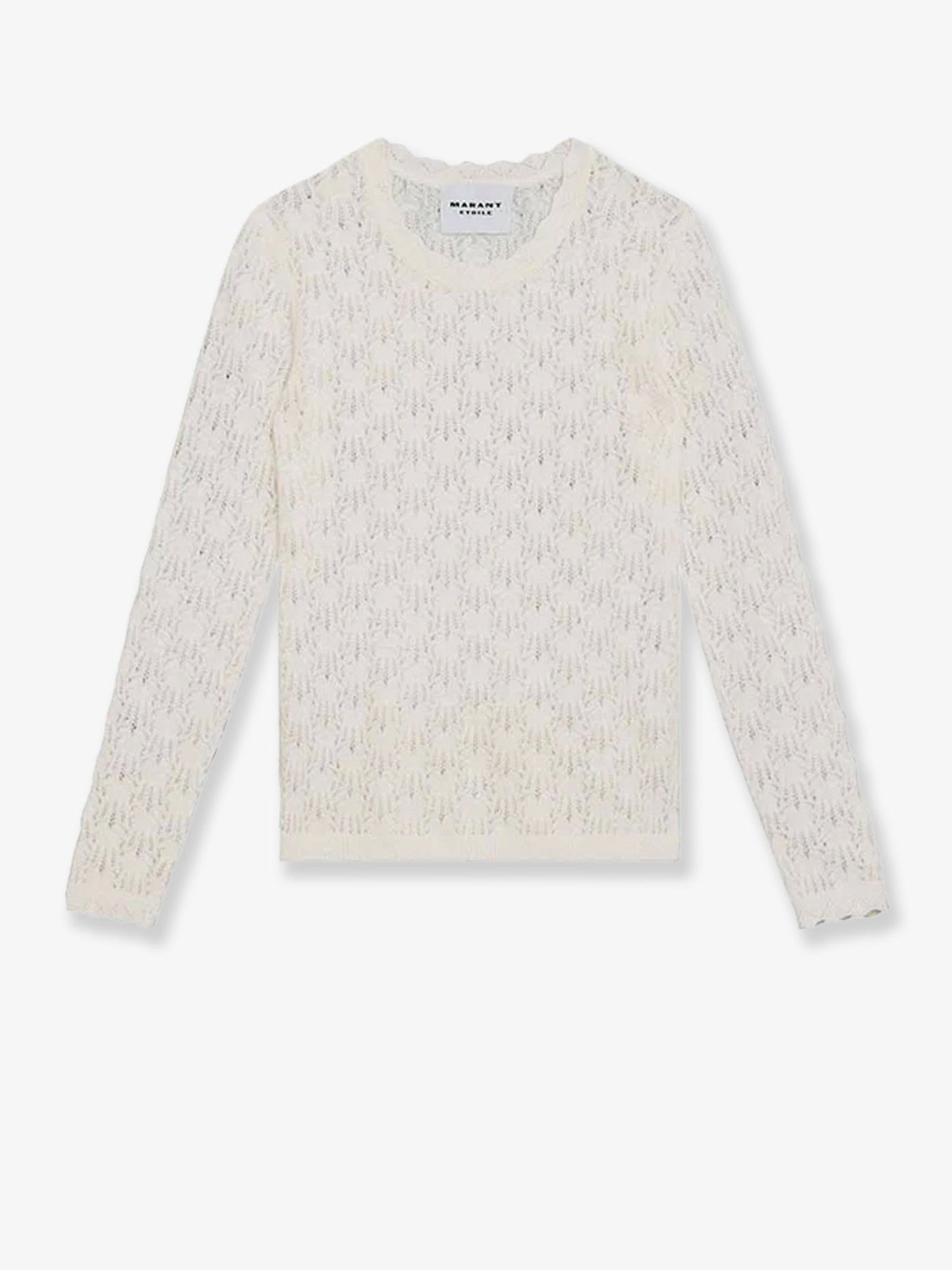 Marant Etoile Obeline Perforated Alpaca Blend Sweater