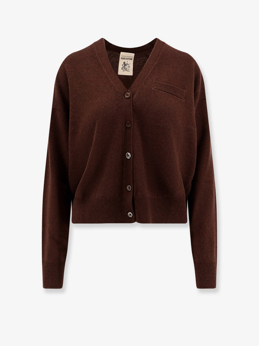 Semicouture Wool And Cashmere Cardigan