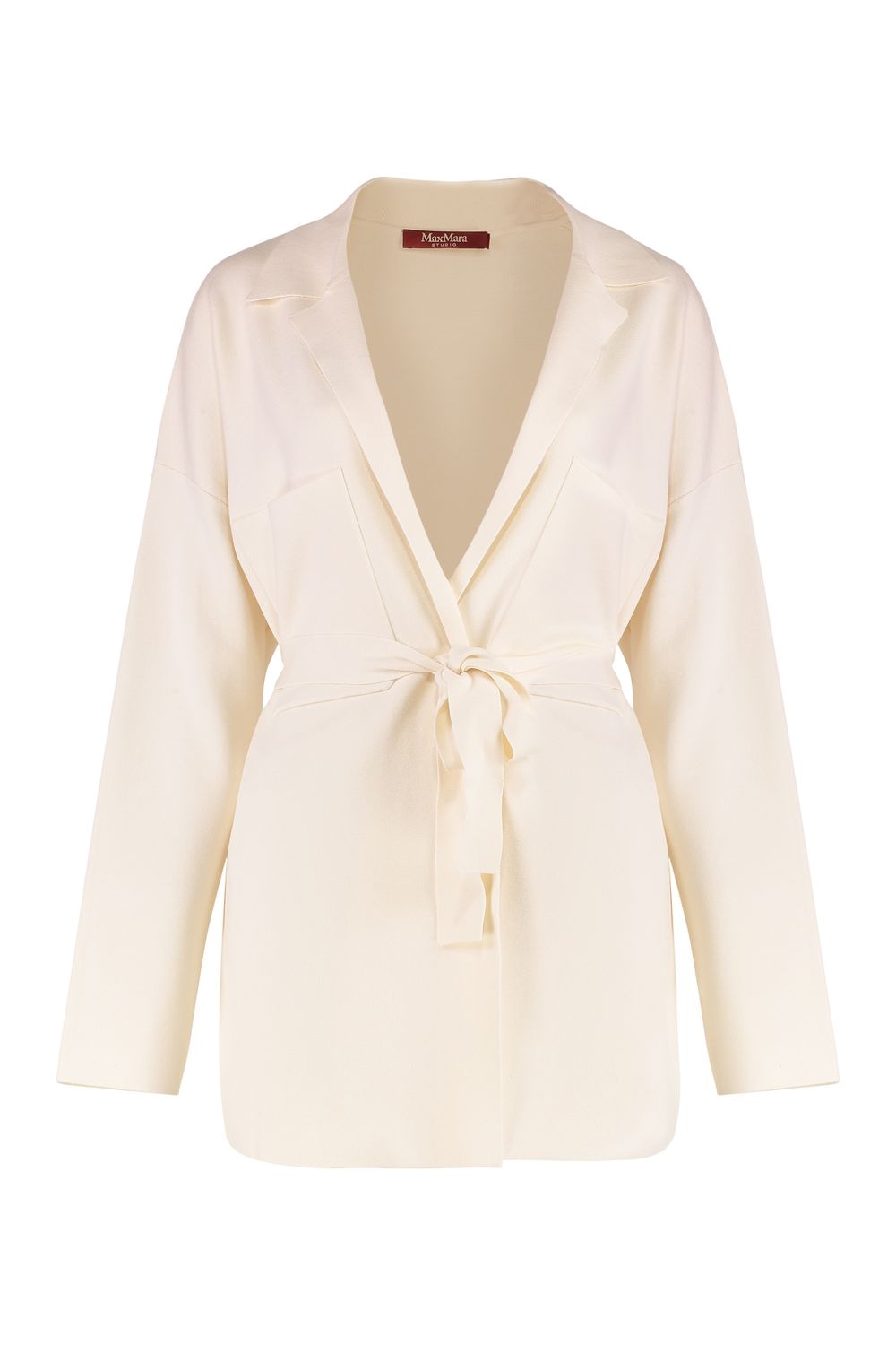 Max Mara Studio Aquile Belted Cardigan