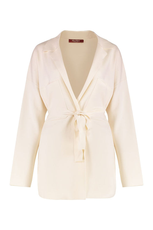Max Mara Studio Aquile Belted Cardigan